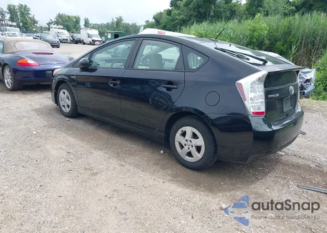 2011 Toyota Prius Two из США, поврежденный, VIN JTDKN3DU7B0257314